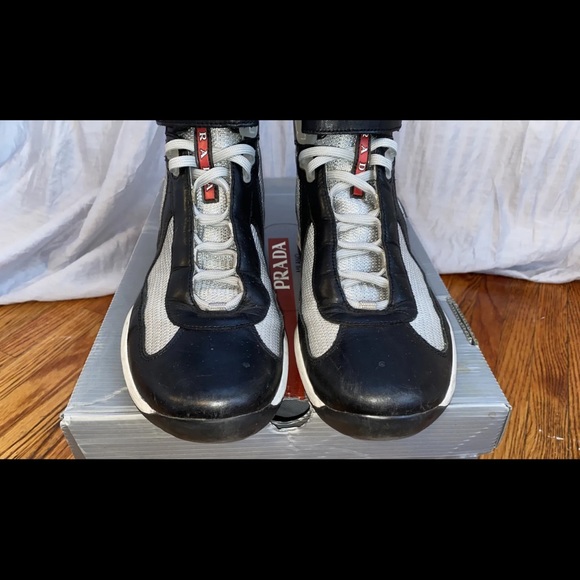 100% Authentic Prada high top sneakers - Picture 6 of 9
